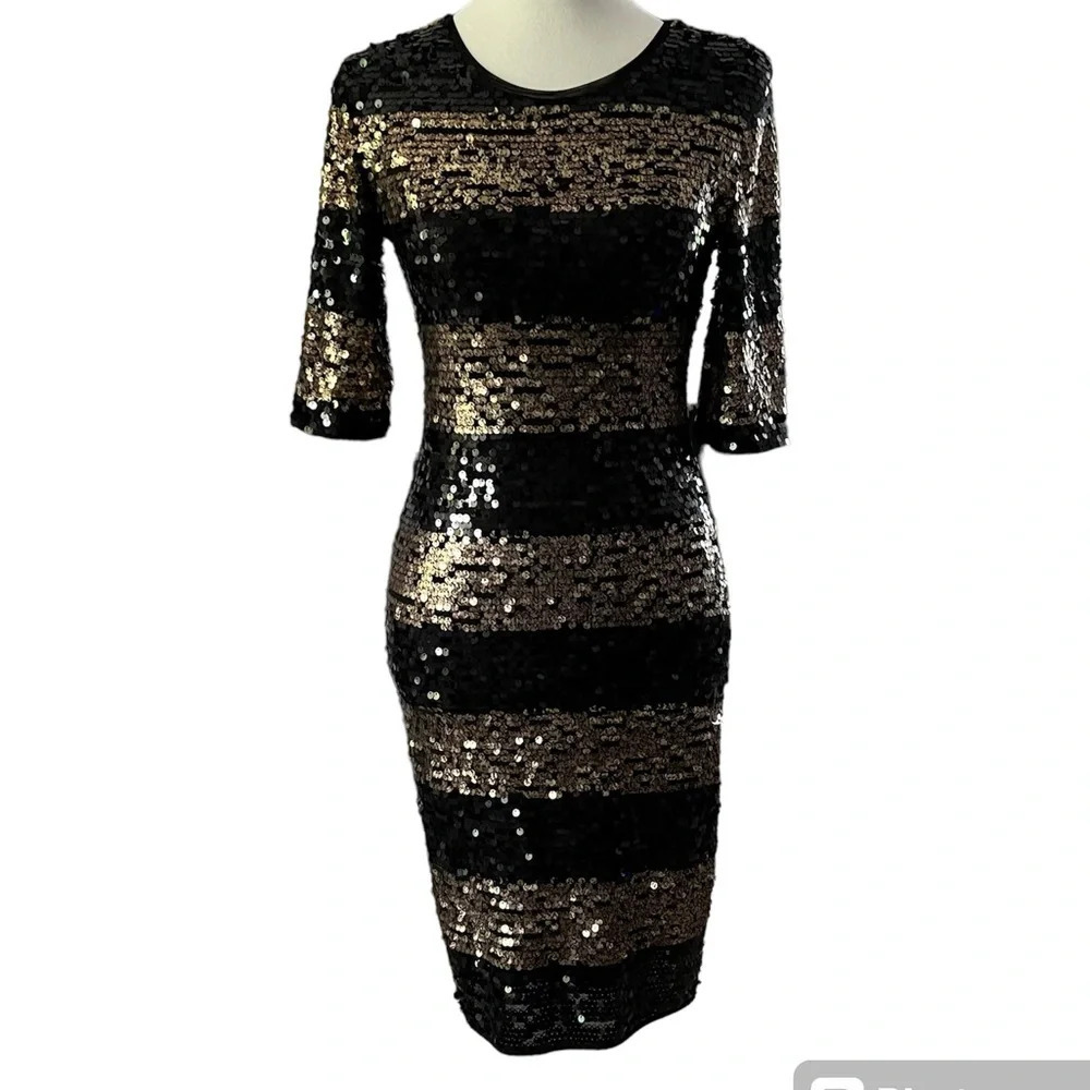 BCBG MaxAzria sequin Dress